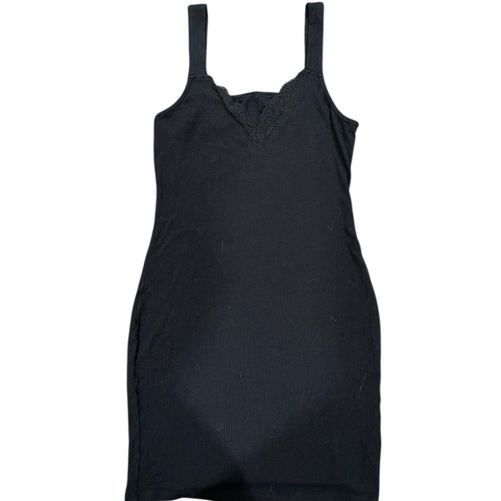 SHEIN Blank Tank Top Dress with Lace